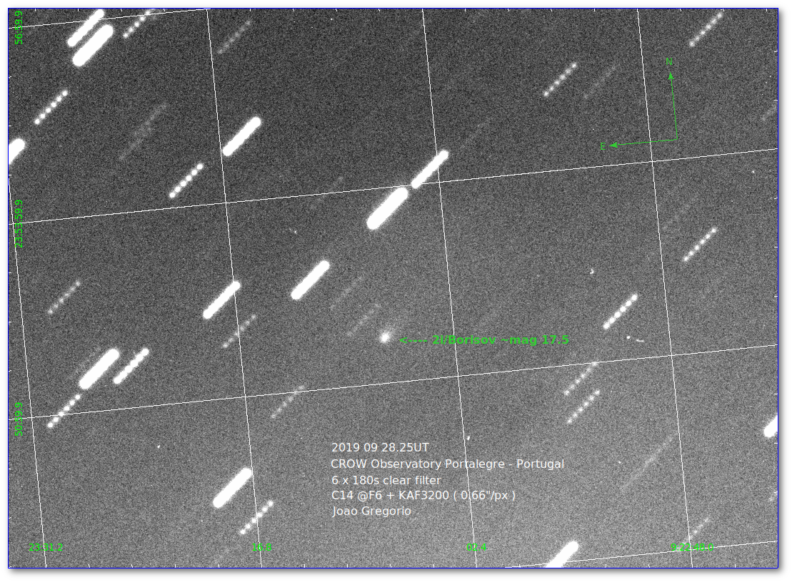 2i/Borisov the interstellar comet